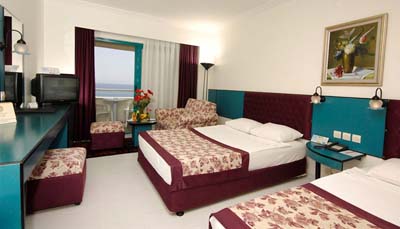 Стандартный номер в отеле Dinler Hotels Alanya 5* (Динлер Отель Алания 5*) Фото отеля Dinler Hotels Alanya 5* (Динлер Отель Алания 5*)
