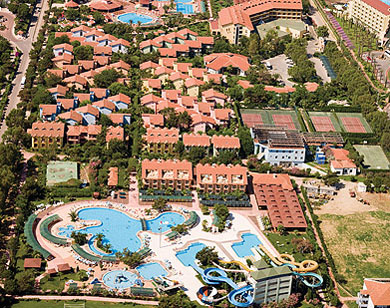 Панорама отеля Club Hotel Turan Prince World 5* HV1 (Клуб Отель Туран Принц Ворлд 5* HV1) Фото отеля Club Hotel Turan Prince World 5* HV1 (Клуб Отель Туран Принц Ворлд 5* HV1)