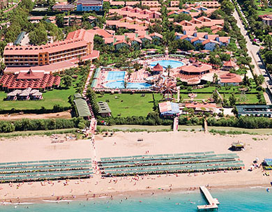 Панорама отеля Club Hotel Turan Prince World 5* HV1 (Клуб Отель Туран Принц Ворлд 5* HV1) Фото отеля Club Hotel Turan Prince World 5* HV1 (Клуб Отель Туран Принц Ворлд 5* HV1)
