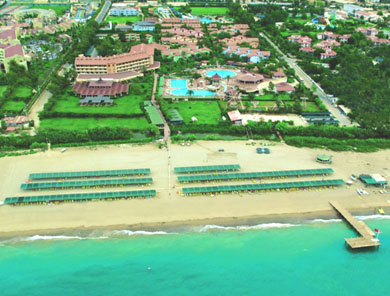 Панорама отеля Club Hotel Turan Prince World 5* HV1 (Клуб Отель Туран Принц Ворлд 5* HV1) Фото отеля Club Hotel Turan Prince World 5* HV1 (Клуб Отель Туран Принц Ворлд 5* HV1)