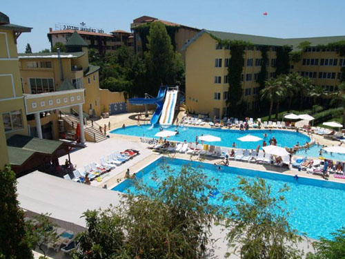 Панорама отеля Armas Bella Sun 4* (Армас Белла Сан 4*) Фото отеля Armas Bella Sun 4* (Армас Белла Сан 4*)