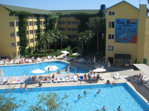 Панорама отеля Armas Bella Sun 4* (Армас Белла Сан 4*) Фото отеля Armas Bella Sun 4* (Армас Белла Сан 4*)