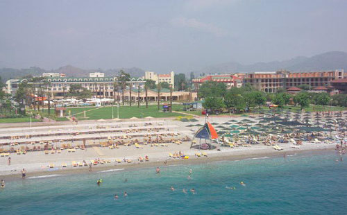 Панорама отеля Lucida Beach Hotel 5* (Люсида Бич Отель 5*) Фото отеля Lucida Beach Hotel 5* (Люсида Бич Отель 5*)