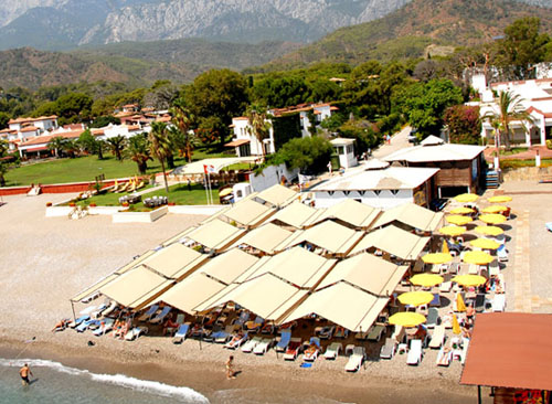 Пляж отеля Simena Holiday Village & Villas HV1 (Симена Холидей Виллэдж энд Виллас HV1) Фото отеля Simena Holiday Village & Villas HV1 (Симена Холидей Виллэдж энд Виллас HV1)