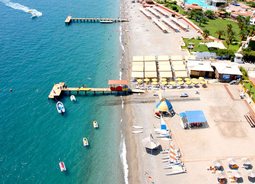 Пляж отеля Simena Holiday Village & Villas HV1 (Симена Холидей Виллэдж энд Виллас HV1) Фото отеля Simena Holiday Village & Villas HV1 (Симена Холидей Виллэдж энд Виллас HV1)