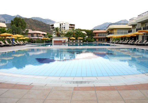 Бассейн отеля Simena Holiday Village & Villas HV1 (Симена Холидей Виллэдж энд Виллас HV1) Фото отеля Simena Holiday Village & Villas HV1 (Симена Холидей Виллэдж энд Виллас HV1)