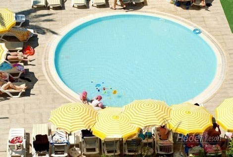 Детский бассейн отеля Hedef Resort & Spa Hotel 5* (Хедеф Резорт энд Спа Отель 5*) Фото отеля Hedef Resort & Spa Hotel 5* (Хедеф Резорт энд Спа Отель 5*)