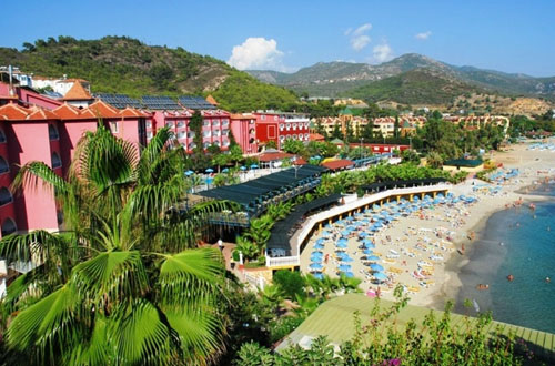 Пляж отеля Kemal Bay 5* (Кемаль Бей 5*) Фото отеля Kemal Bay 5* (Кемаль Бей 5*)