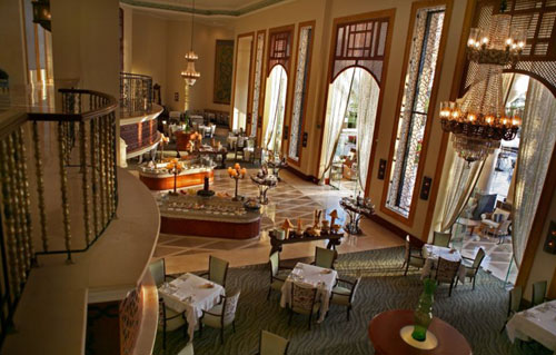 Ресторан отеля The Palace Port Ghalib 5* (Палас Порт Галиб 5*) Фото отеля The Palace Port Ghalib 5* (Палас Порт Галиб 5*)
