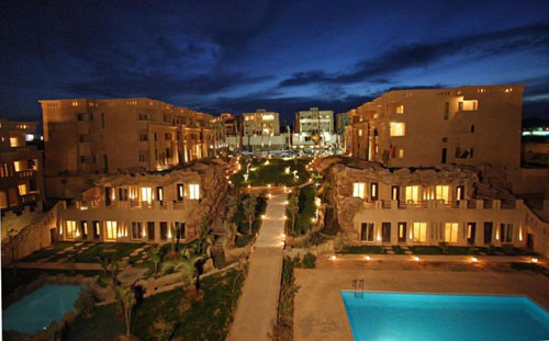 Ночная панорама отеля El Hayat Sharm Resort 4* (Эль Хаят Шарм Резорт 4*) Фото отеля El Hayat Sharm Resort 4* (Эль Хаят Шарм Резорт 4*)