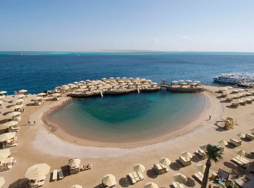 Пляж отеля Sunrise Holidays Resort 5* (Санрайз Холидей Резорт 5*) Фото отеля Sunrise Holidays Resort 5* (Санрайз Холидей Резорт 5*)