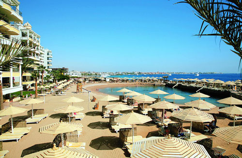 Пляж отеля Sunrise Holidays Resort 5* (Санрайз Холидей Резорт 5*) Фото отеля Sunrise Holidays Resort 5* (Санрайз Холидей Резорт 5*)