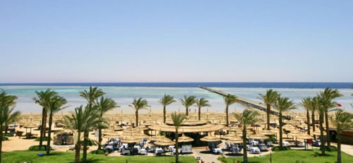 Пляж отеля Grand Azure Resort 5* (Гранд Азур Резорт 5*) Фото отеля Grand Azure Resort 5* (Гранд Азур Резорт 5*)