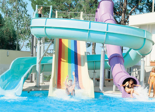 Водные горки отеля Barut Kemer Resort 5* (Барут Кемер Резорт 5*) Фото отеля Barut Kemer Resort 5* (Барут Кемер Резорт 5*)