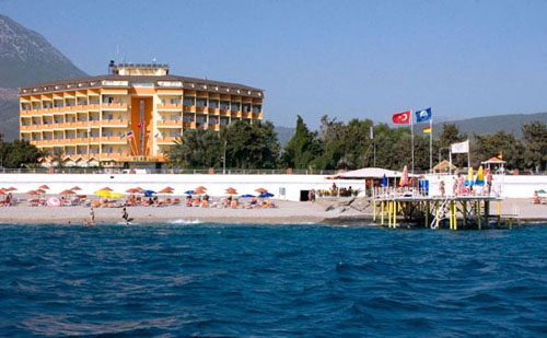 Пляж отеля Klas Hotel 4* (Класс Отель 4*) Фото отеля Klas Hotel 4* (Класс Отель 4*)