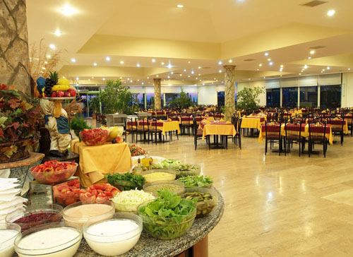 Ресторан отеля Sunset Beach Hotel 5* (Сансет Бич Отель 5*) Фото отеля Sunset Beach Hotel 5* (Сансет Бич Отель 5*)
