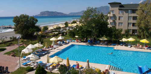 Бассейн отеля Sunset Beach Hotel 5* (Сансет Бич Отель 5*) Фото отеля Sunset Beach Hotel 5* (Сансет Бич Отель 5*)