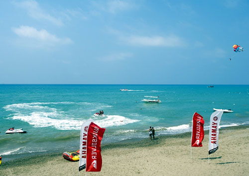 Пляж отеля Crystal Paraiso Verde Resort & Spa 5* (Кристал Параисо Верде Резорт энд Спа 5*) Фото отеля Crystal Paraiso Verde Resort & Spa 5* (Кристал Параисо Верде Резорт энд Спа 5*)