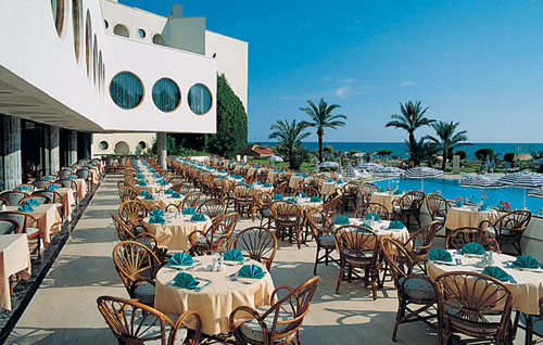 Ресторан отеля MC Beach Park Resort Hotel 5* (МС Бич Парк Резорт Отель 5*) Фото отеля MC Beach Park Resort Hotel 5* (МС Бич Парк Резорт Отель 5*)