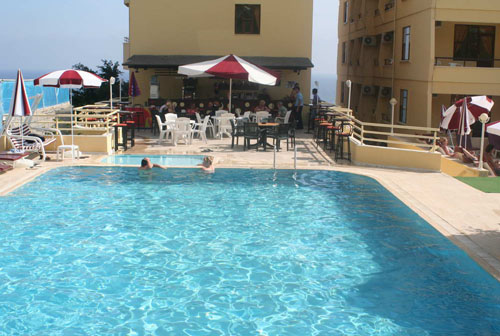 Бассейн отеля Palmera Kleopatra Beach 3* (Палмера Клеопатра Бич 3*) Фото отеля Palmera Kleopatra Beach 3* (Палмера Клеопатра Бич 3*)