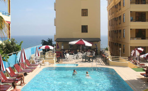 Бассейн отеля Palmera Kleopatra Beach 3* (Палмера Клеопатра Бич 3*) Фото отеля Palmera Kleopatra Beach 3* (Палмера Клеопатра Бич 3*)
