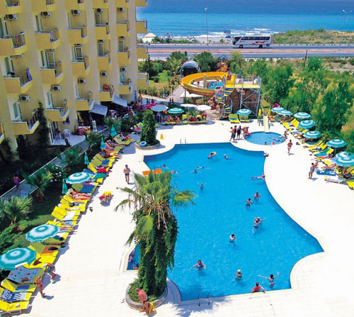 Бассейн отеля Asrin Beach Hotel 4* (Асрин Бич Отель 4*) Фото отеля Asrin Beach Hotel 4* (Асрин Бич Отель 4*)