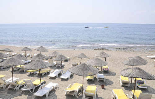 Пляж отеля Mirabell Hotel 4* (Мирабель Отель 4*) Фото отеля Mirabell Hotel 4* (Мирабель Отель 4*)