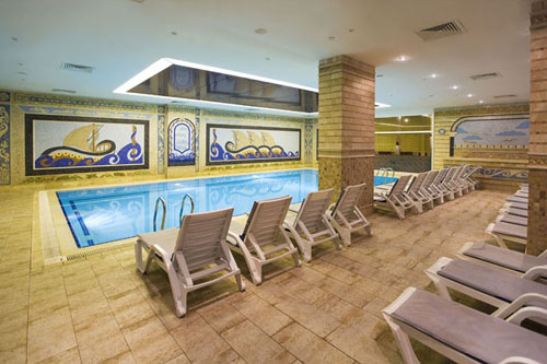Крытый бассейн отеля Timo Resort Hotel 5* (Тимо Резорт Отель 5*) Фото отеля Timo Resort Hotel 5* (Тимо Резорт Отель 5*)
