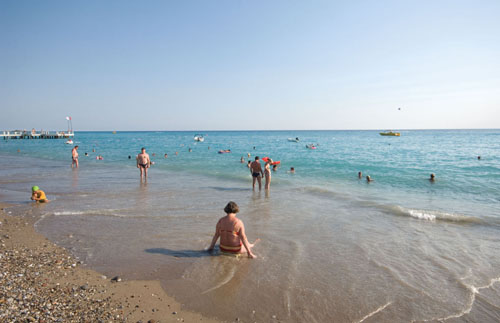 Пляж отеля Holiday Garden Resort 5* (Холидей Гарден Резорт 5*) Фото отеля Holiday Garden Resort 5* (Холидей Гарден Резорт 5*)