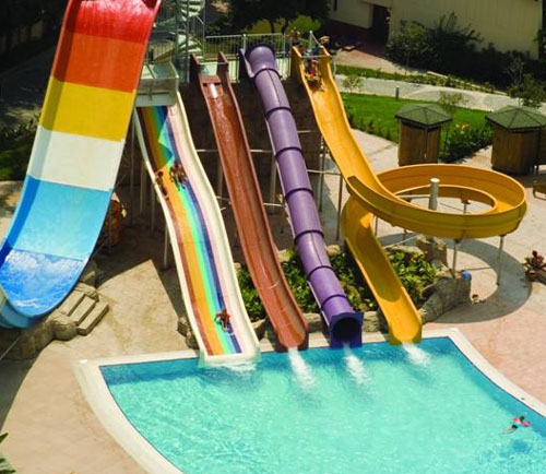 Водные горки отеля Horus Paradise Luxury Resort & Club 5* HV1 (Хорус Парадайс Лакшери Резорт энд Клаб 5* HV1) Фото отеля Horus Paradise Luxury Resort & Club 5* HV1 (Хорус Парадайс Лакшери Резорт энд Клаб 5* HV1)