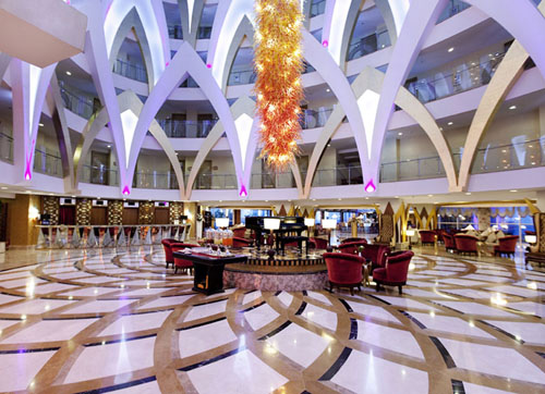 Лобби отеля Granada Luxury Resort & Spa 5* (Гранада Лакшери Резорт энд Спа 5*) Фото отеля Granada Luxury Resort & Spa 5* (Гранада Лакшери Резорт энд Спа 5*)