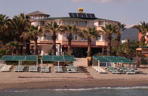 Пляж отеля Club Hotel Tess 4* (Клуб Отель Тесс 4*) Фото отеля Club Hotel Tess 4* (Клуб Отель Тесс 4*)