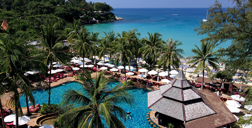 Пляж отеля Kata Beach Resort & Spa 4* (Ката Бич Резорт энд Спа 4*) Фото отеля Kata Beach Resort & Spa 4* (Ката Бич Резорт энд Спа 4*)