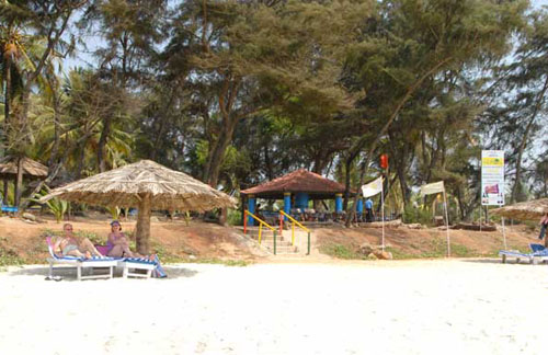 Пляж отеля Varca Le Palms Beach Resort 3* (Варка Ле Палмс Бич Резорт 3*) Фото отеля Varca Le Palms Beach Resort 3* (Варка Ле Палмс Бич Резорт 3*)