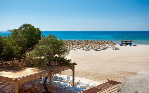 Пляж отеля Palace Hammamet Marhaba 5* (Палас Хаммамет Мархаба 5*) Фото отеля Palace Hammamet Marhaba 5* (Палас Хаммамет Мархаба 5*)