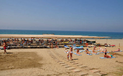 Пляж отеля Atlas Beach Hotel 4* (Атлас Бич Отель 4*) Фото отеля Atlas Beach Hotel 4* (Атлас Бич Отель 4*)