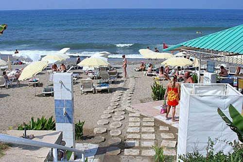 Пляж отеля Club Bayar Beach Hotel 3* (Клуб Баяр Бич Отель 3*) Фото отеля Club Bayar Beach Hotel 3* (Клуб Баяр Бич Отель 3*)