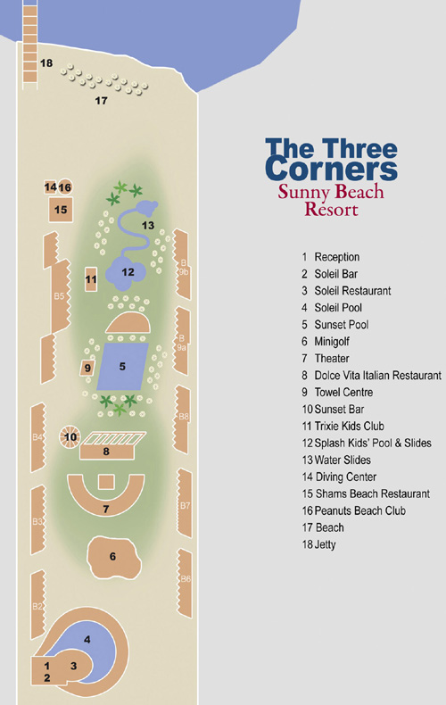  the three corners sunny beach resort 4 