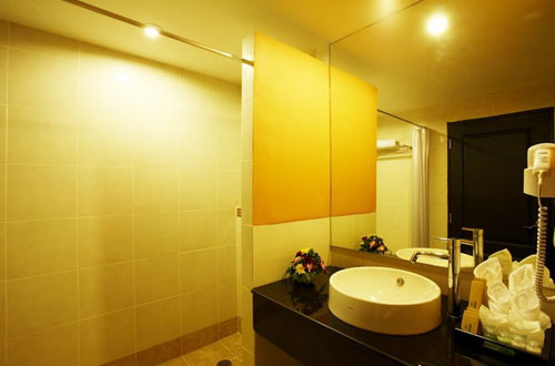 Ванная комната в номере отеля Andakira Hotel 4* (Андакира Отель 4*) Фото отеля Andakira Hotel 4* (Андакира Отель 4*)
