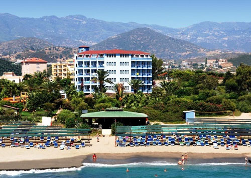 Пляж отеля Caretta Beach Hotel 4* (Карета Бич Отель 4*) Фото отеля Caretta Beach Hotel 4* (Карета Бич Отель 4*)