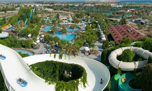 Аквапарк отеля Ali Bey Club Park Manavgat HV1 5* (Али Бей Клуб Парк Манавгат HV1 5*) Фото отеля Ali Bey Club Park Manavgat HV1 5* (Али Бей Клуб Парк Манавгат HV1 5*)