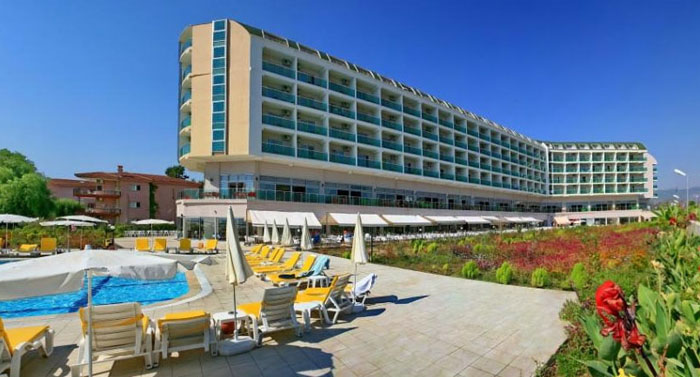 Отель Hedef Beach Resort & Spa 5* (Хедеф Бич Резорт энд Спа 5*) Фото отеля Hedef Beach Resort & Spa 5* (Хедеф Бич Резорт энд Спа 5*)