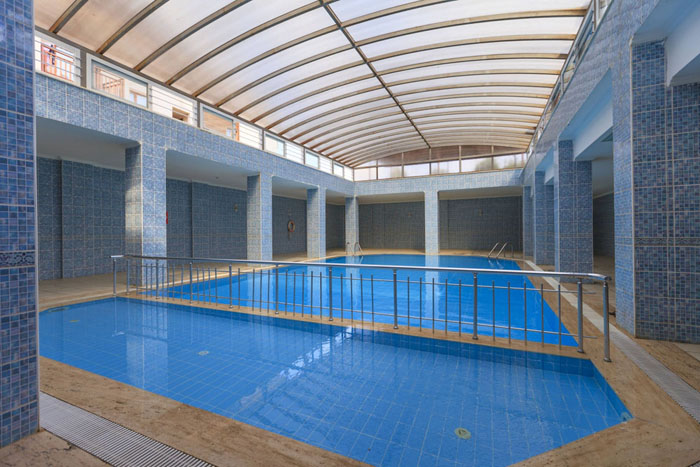 Крытый бассейн отеля Eftalia Village 5* HV1 (Эфталия Виладж 5* HV1) Фото отеля Eftalia Village 5* HV1 (Эфталия Виладж 5* HV1)
