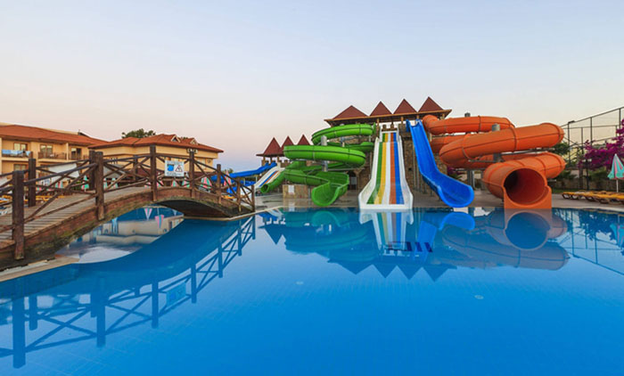 Водные горки отеля Eftalia Village 5* HV1 (Эфталия Виладж 5* HV1) Фото отеля Eftalia Village 5* HV1 (Эфталия Виладж 5* HV1)