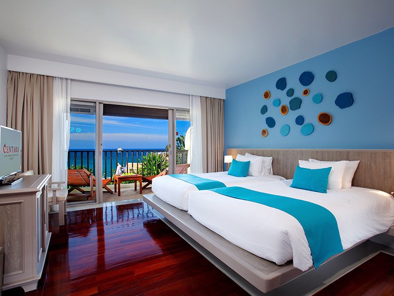 Номер Deluxe Premium Ocean Room отеля Centara Blue Marine Resort & Spa Phuket 4* (Центара Блю Марин Резорт энд Спа Пхукет 4*) Фото отеля Centara Blue Marine Resort & Spa Phuket 4* (Центара Блю Марин Резорт энд Спа Пхукет 4*)