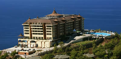 Панорама отеля Utopia World Hotel 5* (Утопия Ворлд Отель 5*) Фото отеля Utopia World Hotel 5* (Утопия Ворлд Отель 5*)