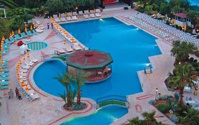 Бассейн отеля Ganita Holiday Club 5* (Ганита Холидей Клаб 5*) Фото отеля Ganita Holiday Club 5* (Ганита Холидей Клаб 5*)