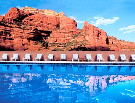 Фото - Бассейн отеля Enchantment Resort and Mii Amo Spa (Аризона, США)