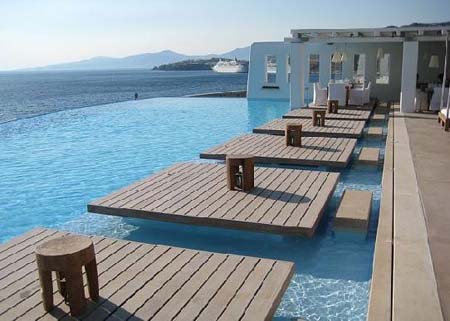 Фото - Бассейн отеля Cavo Tagoo (Миконос, Греция)