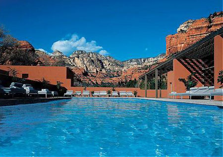 Фото - Бассейн отеля Enchantment Resort and Mii Amo Spa (Аризона, США)
